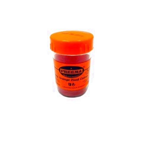 Preema Deep Orange Food Colour - 25g x 3