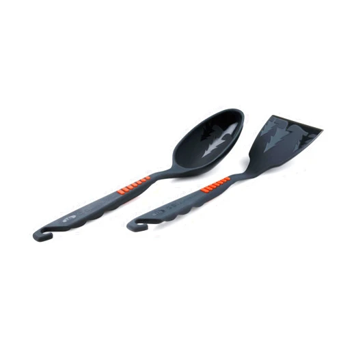 GSI Outdoors Spoon/Spatula Set Grey, 7.4 inch