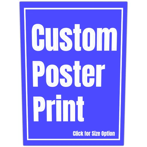 SUNSHINE STICKERS Design Your Own Custom Posters/Upload Your Image or Photo/Personalized Posters & Photo Prints Wall Art Home Decor and Gifts