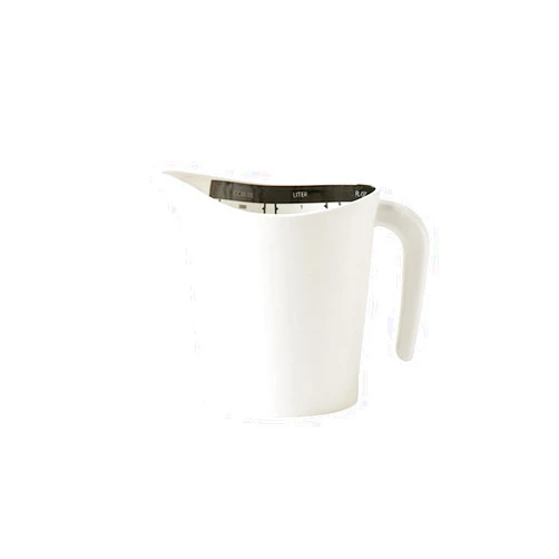 Colias Wing Kitchen&Home Decor Measuring Ceramic Coffee Milk Creamer Pitcher Milk Frothing Jug with Handle(20 OZ)-White
