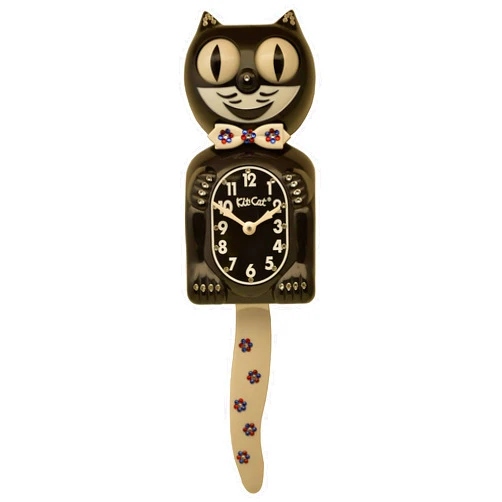 Kit Cat Klock Large (15.5″ high) Wall Jeweled Wall Clock