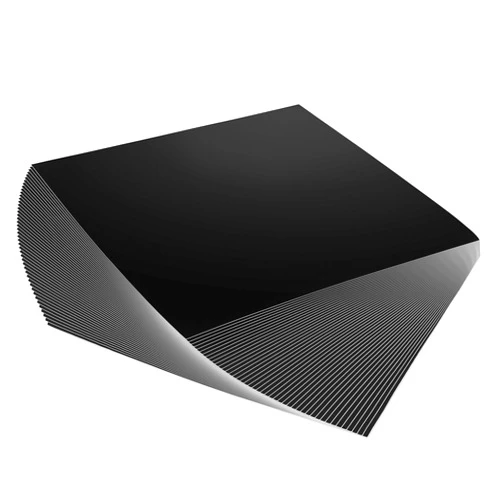EZ Craft USA Permanent Matte Black Vinyl Sheets Better Than Vinyl Rolls 12
