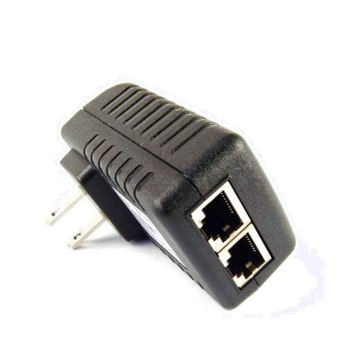 DSLRKIT Gigabit 48V 30watt PoE Injector Adapter Power Over Ethernet 802.3at af 1000Mbps