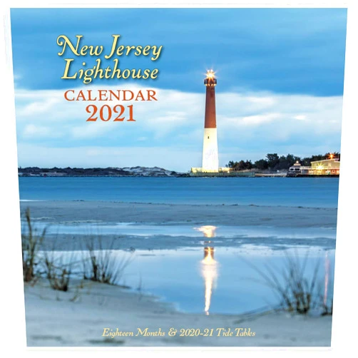 Down The Shore,Down The Shore Publishing New Jersey Lighthouse Calendar 2021
