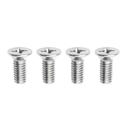 MLAHUIER 4PCS Brake Disc Rotor Screws Kit for Front Rotors and Brake Pads, Stainless Steel Retaining Screws for Front and Rear Replaces OEM#936-000-601-40-H Compatible with Honda Acura Civic Accord