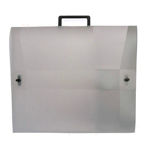 Prat Start 0 Essential Portfolio with Handle, 23 X 31 X 1.5 inches, Translucent (S0-1181)