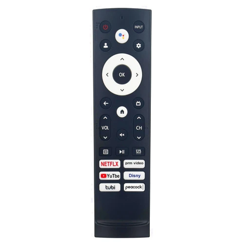 VINABTY Replace Voice Remote Control fit for Hisense 4K UHD Smart Google TV 43A65K 50A65K 55A65K 65A65K 75A65K 85UX 43A7N 50A7N 55A7N 65A7N 55U7G 75U7H 43A53FUA 43A68H 43A6H 50A6H 55U78H 65A65H 75A6H 75U65H