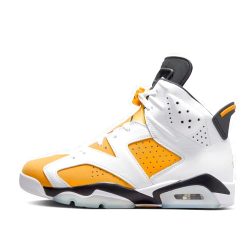 Nike Air Jordan 6 Retro Yellow Ochre (CT8529-170, White/Black/Yellow Ochre)