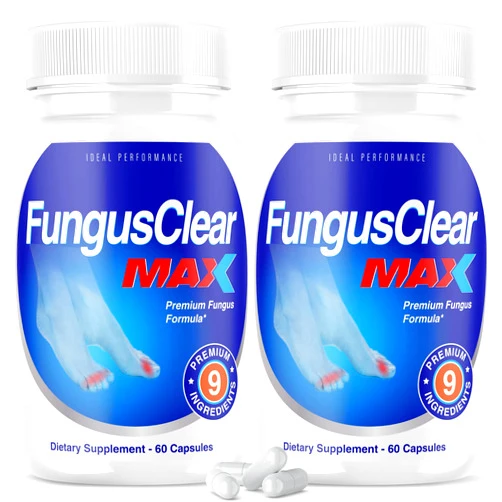 IDEAL PERFORMANCE (2 Pack) Fungus Clear Max Toenail Pills (120 Capsules)