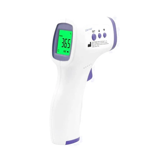 WOHUAFUN No-Contact Digital Infrared Thermometer, Forehead Thermometer for Adults and Kids, Fast Measurement, Fever Alarm and Memory Function