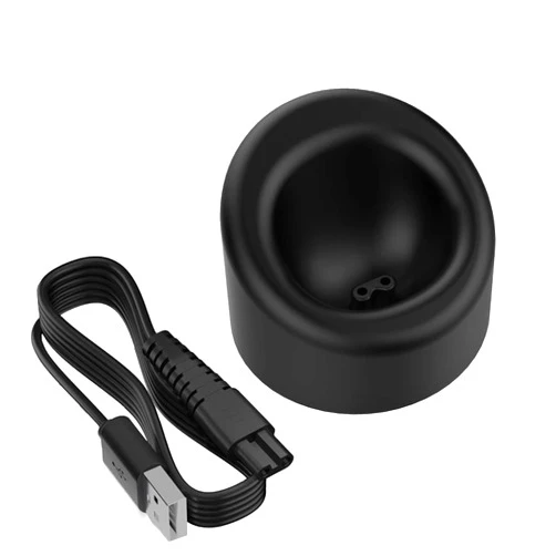 Masinvi Replacement Charger for MANSCAPED Trimmer 2.0/3.0 with AC Adapter, Charging Stand Base for MANSCAPED The Lawn Mower 3.0/2.0 /Weed Whacker Electric Groin Hair Trimmer