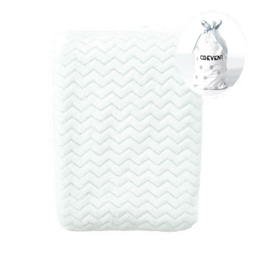 CREVENT 30''X40'' Soft Cozy Warm Baby Blankets for Boys Girls Solid Color - All Season Use - Newborn Essentials (Wave Avocado Green)