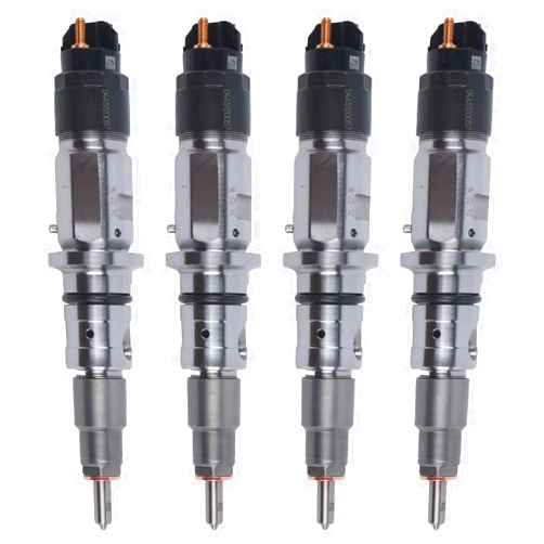 HIRINTOL 4PCS 0445120057 2854608 504091505 Common Rail Injector for Iveco F4HE9687 Engine New Holland T6030 T6050 T6080 T6090 9080L 9090X Case Maxxum 115 125 140 621E 721E 865B 850L
