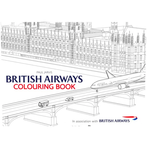 Paul Jarvis British Airways Colouring Book