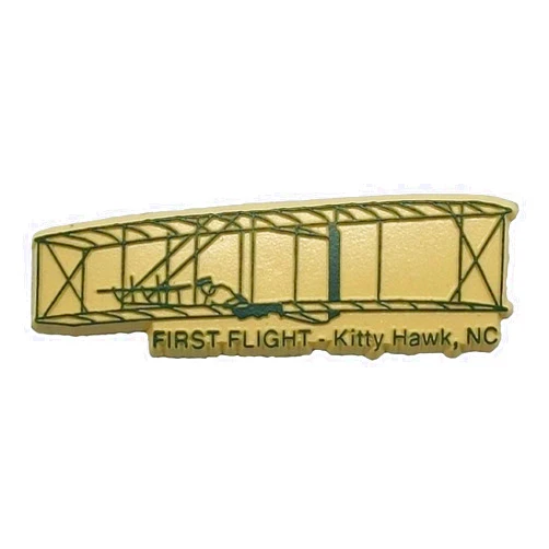 Saddle Mountain Souvenir Wright Brothers First Flight-Kitty Hawk, NC Fridge Magnet