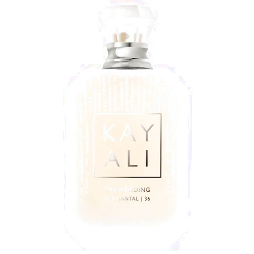 Huda Kayali Beauty The Wedding Silk Santal 36 Eau De Parfum Full Size Perfume Spray Limited Edition (1.7 Fl Oz / 50 mL)