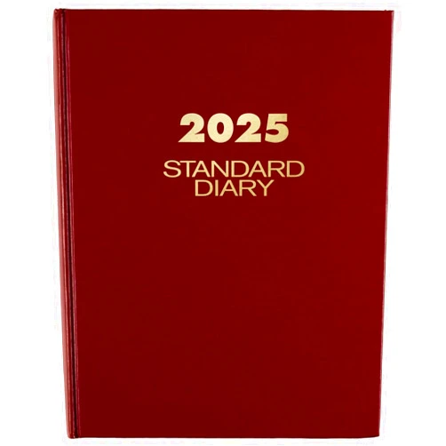 AT-A-GLANCE 2025 Diary, Standard Diary, Daily, 7-1/2