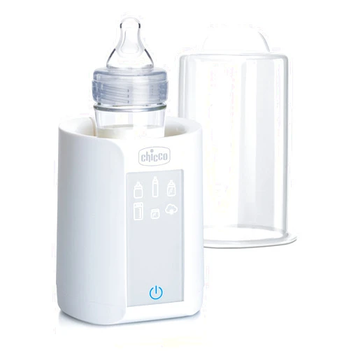 Chicco Digital Bottle Warmer & Sterilizer for Baby Bottles, Baby Food Jars, and Milk Bags | Eliminates 99.9% of Germs | 4 Heating Options | Digital Touchscreen| Automatic Shut-Off & Sound Alert