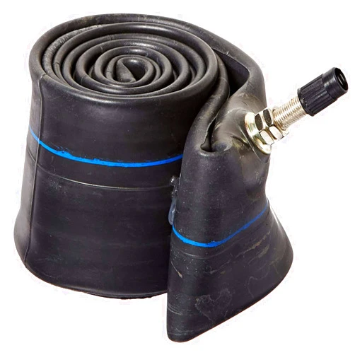 Kenda 4.00/4.10-18 (100/100-18) Motorcycle Tube with Straight TR-6 metal valve stem, 3-Pack