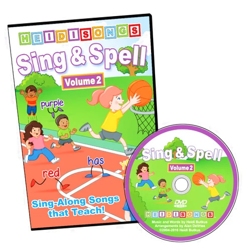 Rated: Unrated Format: DVD Sing & Spell the Sight Words Vol. 2 Animated DVD