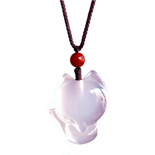 Handmade Exquisite Little Fox Pendant Necklace, A Lucky Gift For Women