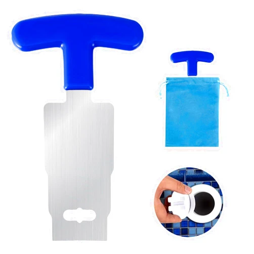 GLSMSLP Pool Plug Removal Tool with Handle Grip, Upgraded Metal Eyeball Seat Removal Tool for Above& Inground Pool Spa Return Jet Plug Nozzles Inlet Fittings