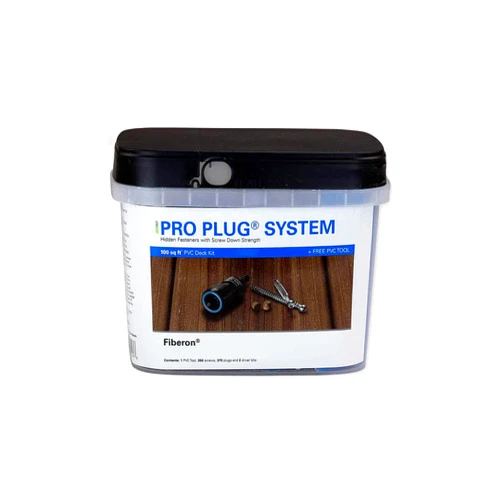 Starborn Industries Starborn Pro Plug System for Fiberon Bungalow Decking - 100 Square Feet - Epoxy #10 x 2-3/4