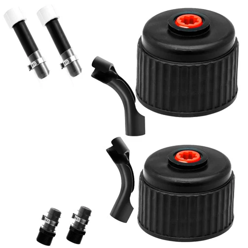 QZQUFJ 2 Set of Racing Fuel Filler Hose Kits, for VP Racing Fuel Jug Hose, LC2 Jugs Hose Racing, for VP Racing Fuel Jug Cap, Scribner Fuel Jugs, for VP Racing Fuel Jug Hose Bender