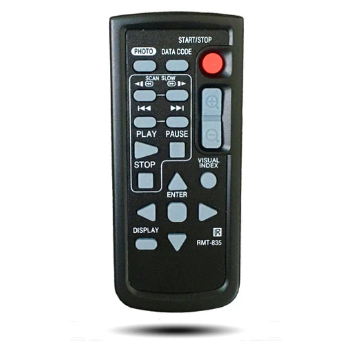 Kassionel Universal Replacement Remote Control Compatible for Sony DVD Handycam Camcorder RMT-835 HDR-CX520 HDR-CX520E HDR-CX520V HDR-CX520VE FDR-AX100 FDRAX100/B HDR-TD10