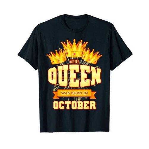 Birthday Mom Girl This Queen Was Born In Apparel This Queen Was Born In September Birthday Party Celebration T-Shirt