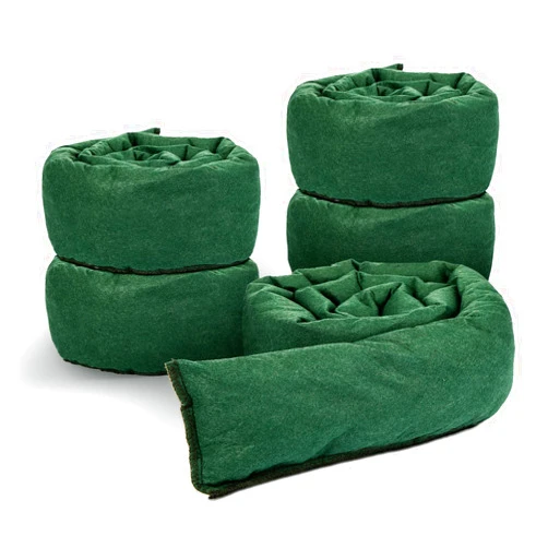 Sabary 5 Pcs Water Barrier 5 ft x 6.5 Inch Flood Barriers for Home Reusable Absorbent Flooding Prevention Barriers Sandless Sandbags for Home Door Garage Basement
