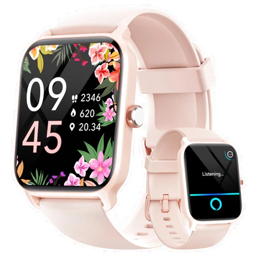 Fitpolo Smart Watches for Women Android & iPhone, Alexa Built-in [1.8