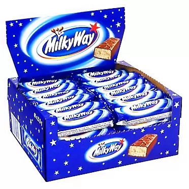 Milky Way Chocolate Bar European 21.5g/0.75oz (Pack of 56)