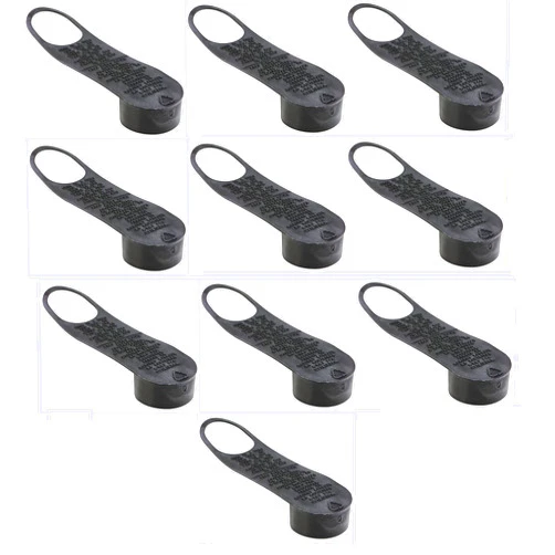 Jerry Bear Protective Dust/Ice Cap for QCC1/OPD Propane Tank Valve, with Captive Strap for Grill/Heater/RV (10),Black