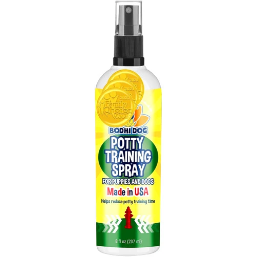 Bodhi Dog Potty Training Spray - Puppy & Dog Training Aid for Indoor & Outdoor Attractant Spray Use - Encourages Proper Dog Pee Here Habits - Safe for Pets & Home - Made in The USA (8 Fl Oz)
