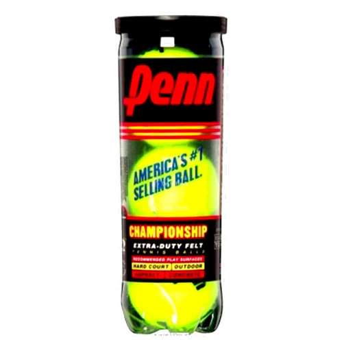 Penn Championship Tennis Balls - Extra Duty Felt Pressurized Tennis Balls