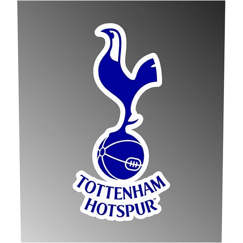 Bonus Creation FC TOTTENHUM Hotspur Premier League Soccer – Vinyl Decal Bumper Sticker for Laptop Phone Helmet Car Windows