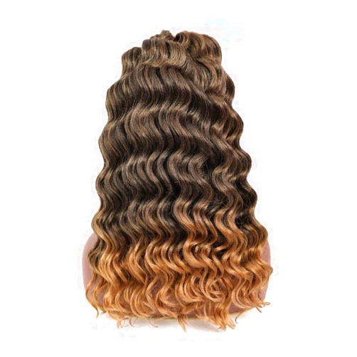 AMELI Ocean Wave Crochet Hair Deep Wave Crochet Hair for Black Women Ocean Wave Braids Hair Synthetic Crochet Braiding Hair Extensions 6 Packs (20 Inch (Pack of 6), T27)