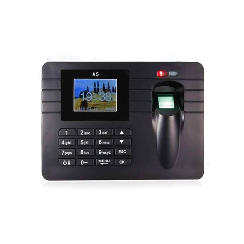 NBLD Fingerprint Attendance Machine Color Screen Clocking in Clock Machine Employee Attendance Check Fingerprint Password in Amplifier Employee Checking-in Recorder (Photo Color Oner Size)