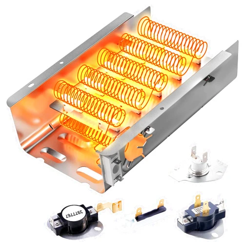 SUMNEW 【Upgraded】279838 Dryer Heating Element 3387134 3977393 3977767 3392519 Dryer Thermal fuse Compatible with whirlpool, kenmore, roper, maytag, estate, inglis, kitchenAid, crosley, amana etc.