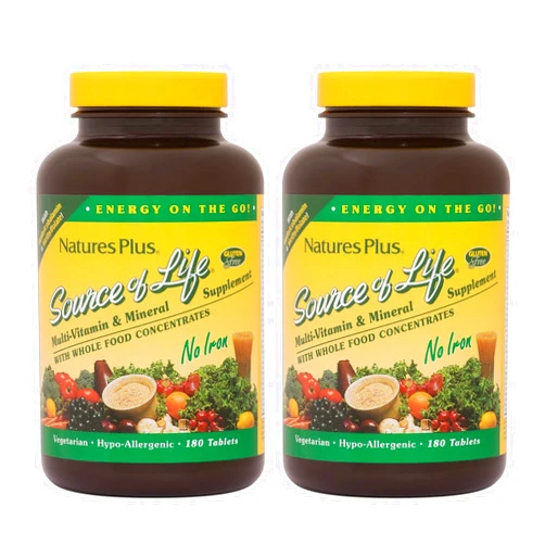 Natures Plus Source of Life NO-Iron TAB 180