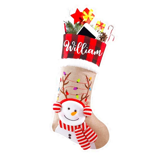 CANHUIBY Personalized Christmas Stockings with Name, 18