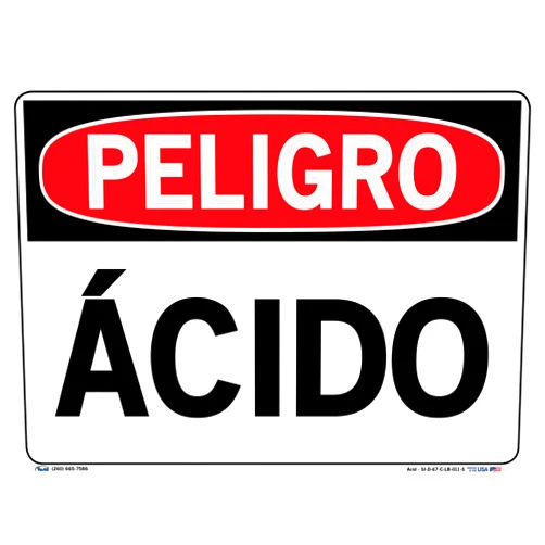 VESTIL DANGER LABEL SI-D-67-C-LB-011-S VINYL .011