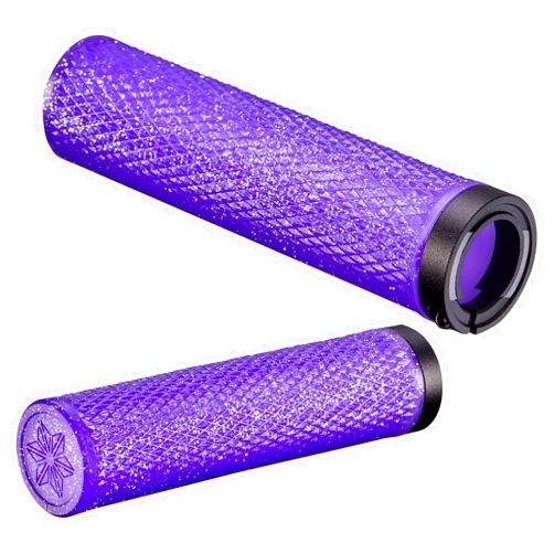 Supacaz Diamond Kush - Neon Purple Bling