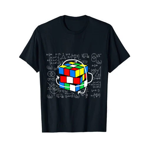 Competitive Speed Cubing Math Lover Competitive Puzzle Cube Math Lovers Speed Cubing T-Shirt