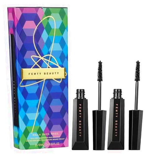 Fenty Beauty by Rihanna Hella Thicc Thicc Full-Size Volumizing Mascara Duo