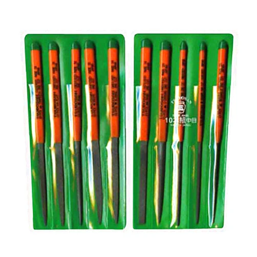 Tsubosan ST01002 File Set, 10 Pieces, Medium