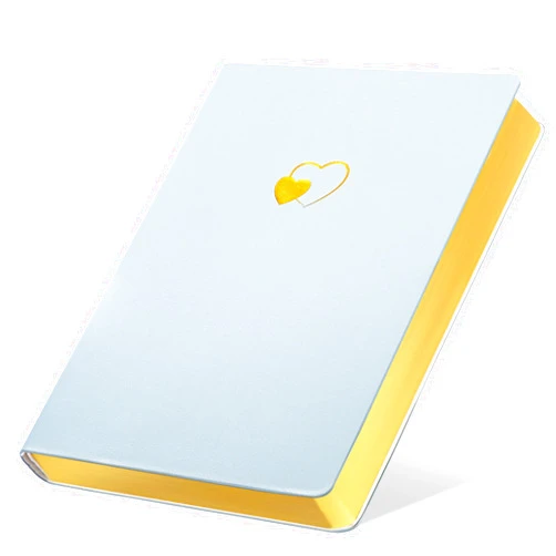 CAGIE Lined Journal Notebook for Women and Girls 256 Pages Cute Diary with Heart-Shaped Leather Journals for Writing A5 Soft Cover Notebooks for Work School, 5.7 x 8.3 Inches, Light Blue