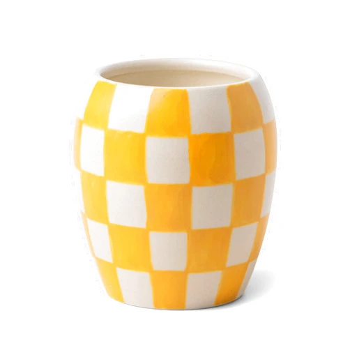 Paddywax Checkmate Artisan Hand-Poured Scented Candle, 11-Ounce, Golden Amber
