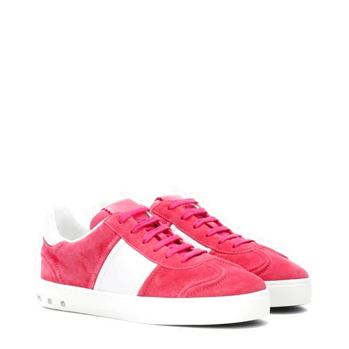 Valentino Garavani Fly Crew Suede Low-Top Sneakers